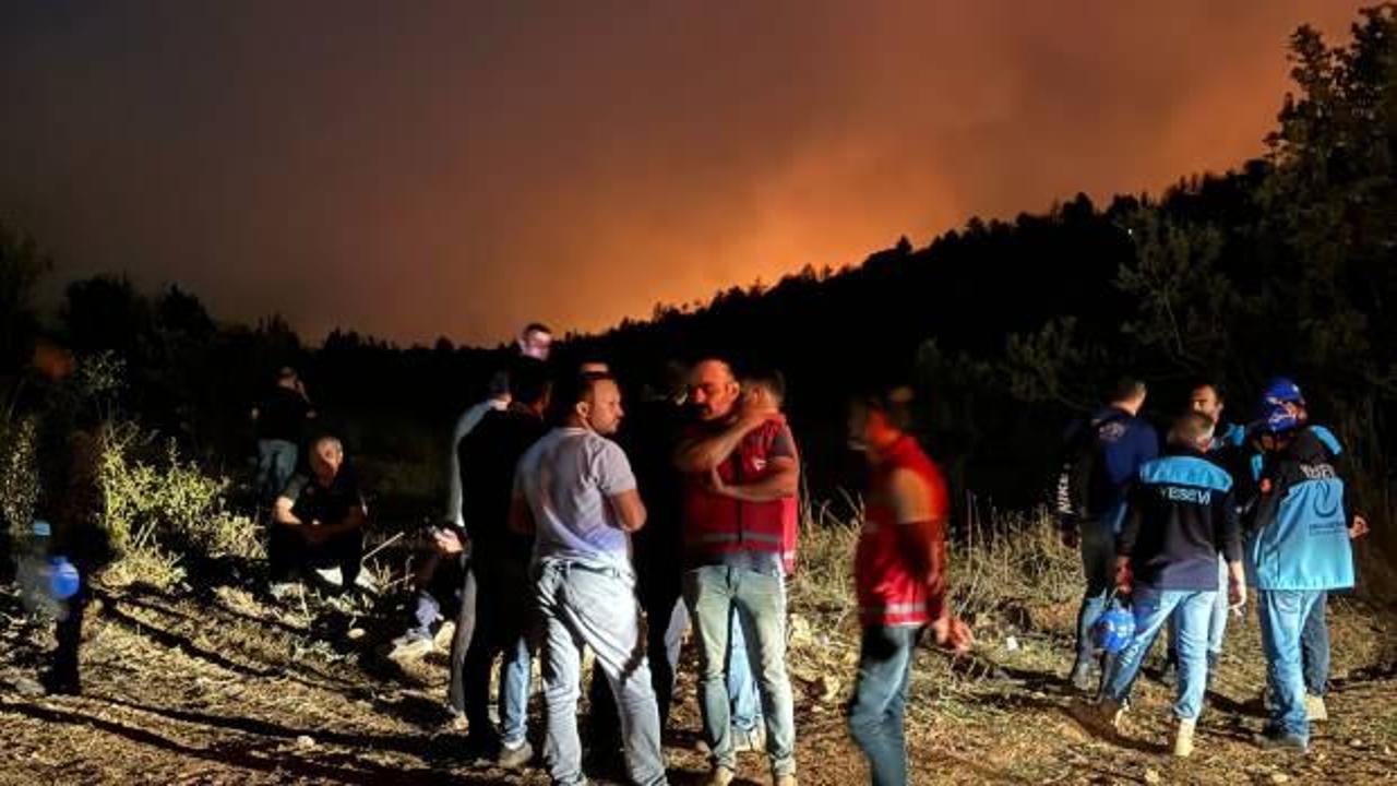 Çankırı'da orman yangını! 4 köy tedbiren boşaltıldı