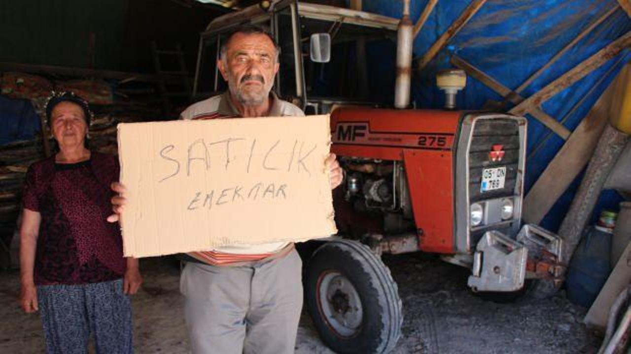 Dolandırıcılara 750 bin TL kaptıran &ccedil;ift&ccedil;i, "Emektar" isimli trakt&ouml;r&uuml;n&uuml; satışa &ccedil;ıkardı