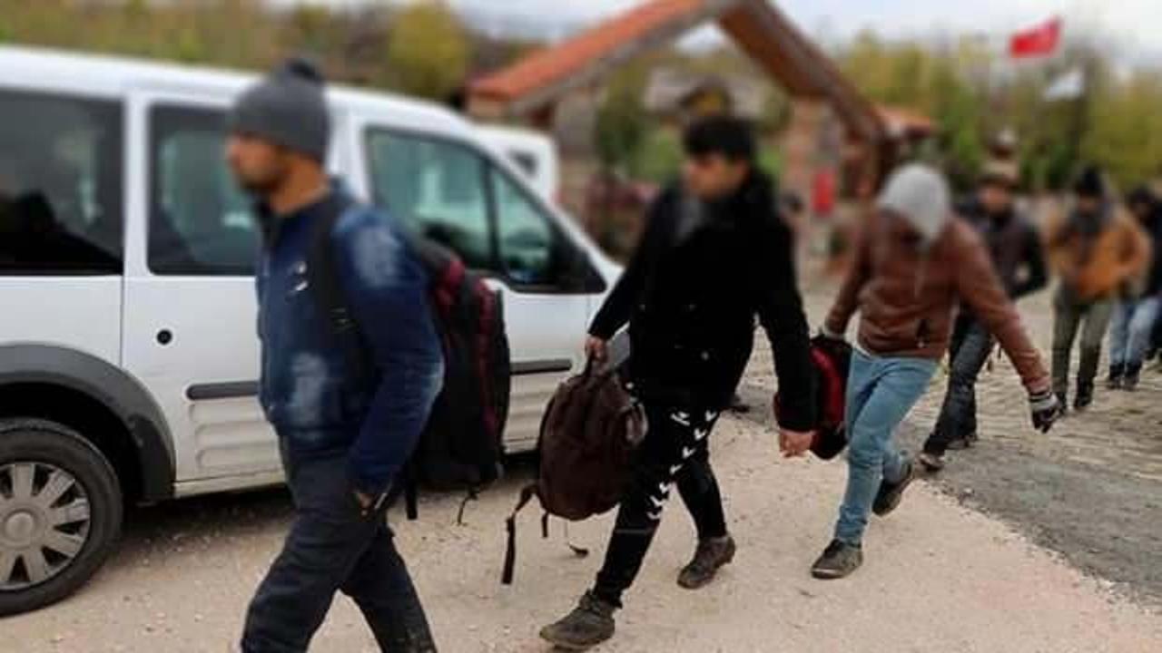 Edirne'de 15 düzensiz göçmen yakalandı