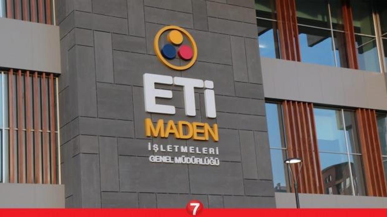 Eti Maden İşletmeleri en az lise mezunu personel alacak! Nasıl başvuru yapılır?