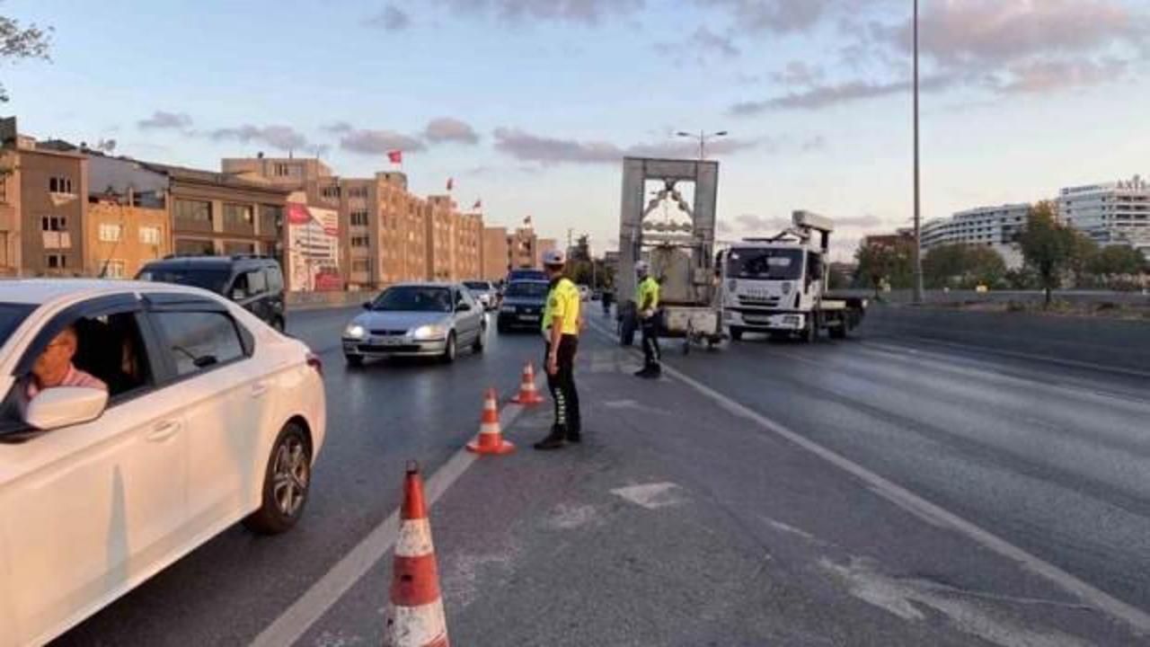 İstanbul'da bugün bazı yollar trafiğe kapatıldı