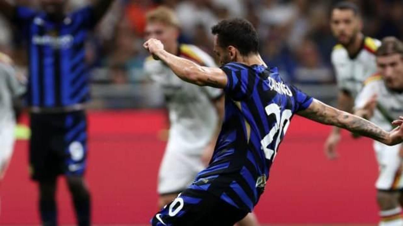 Hakan Çalhanoğlu attı! Inter liderliğe yükseldi