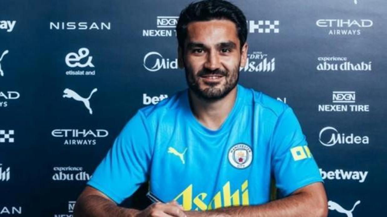 İlkay G&uuml;ndoğan imzayı resmen attı! Barcelona'ya sitemkar veda