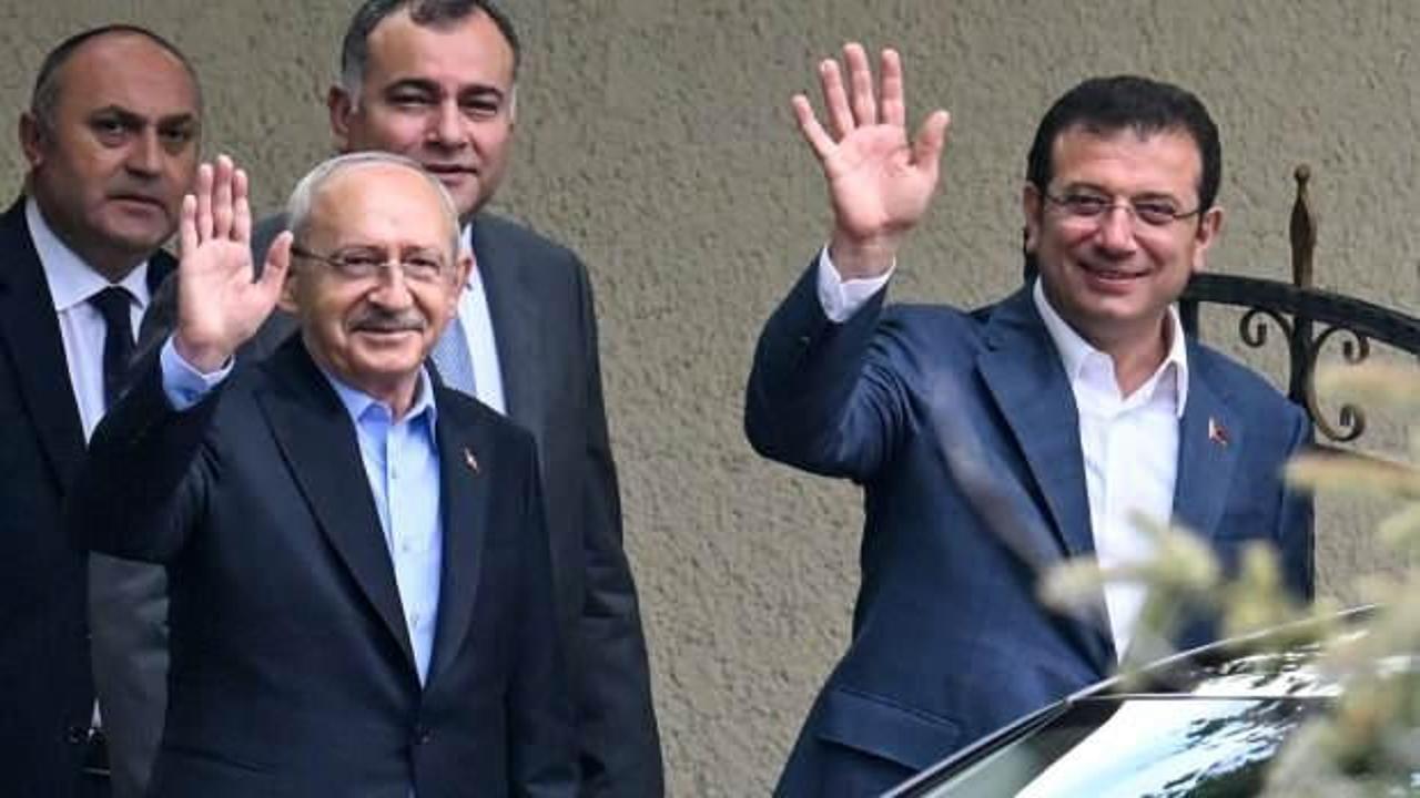 Kılıçdaroğlu ile İmamoğlu'ndan baş başa görüşme