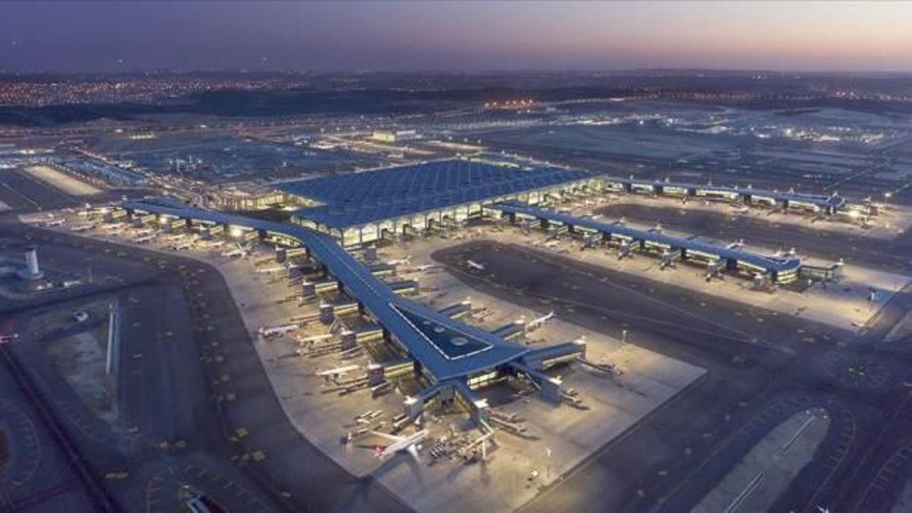 İstanbul Havalimanı günlük ortalama bin 510 uçuşla Avrupa'da zirvede