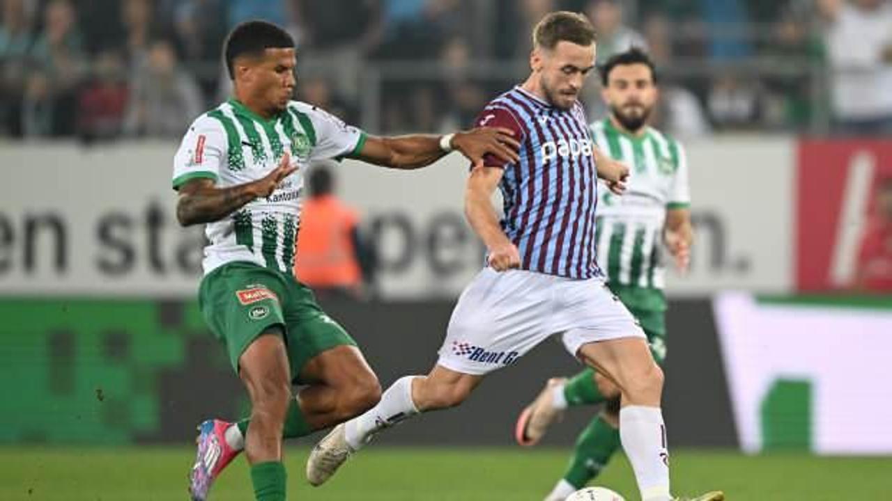 İsviçre'de sessiz gece! Trabzonspor tur şansını rövanşa bıraktı