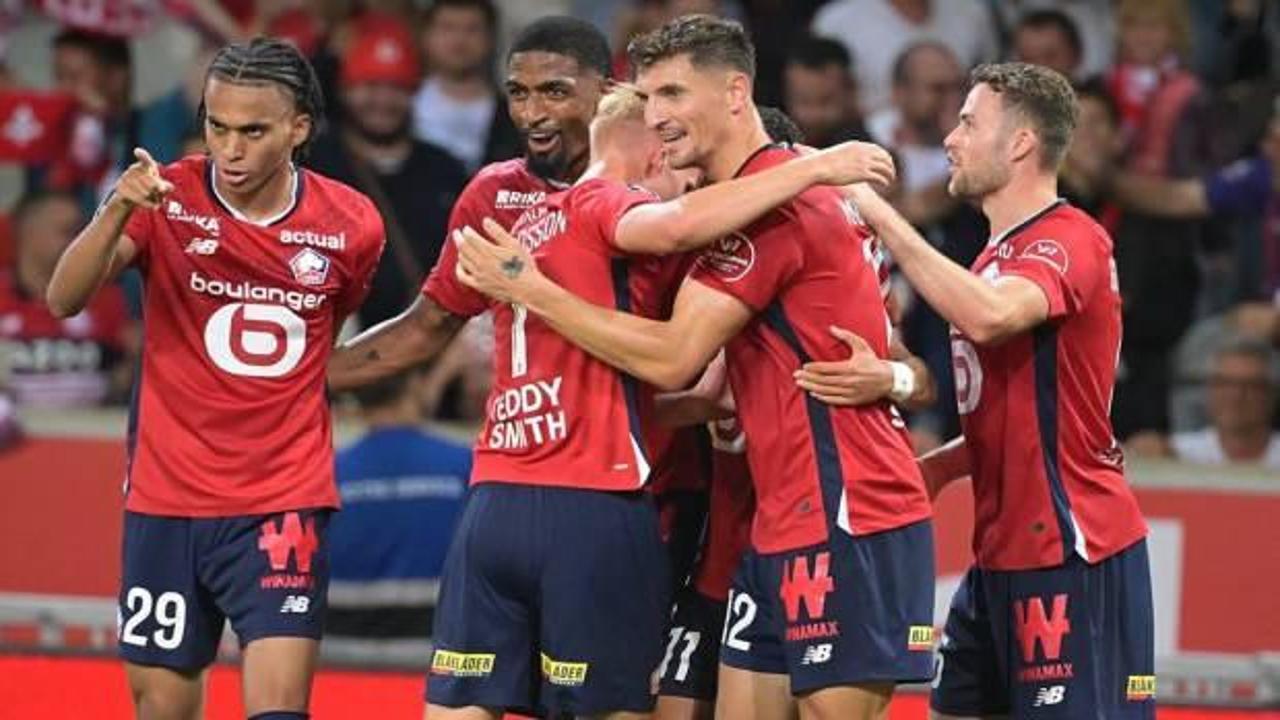 Lille Meunier'nin golüyle kazandı