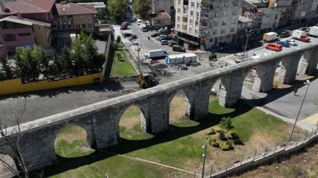 'Mimar Sinan'ın Esenler'e m&uuml;hr&uuml;' olan Avas Su Kemeri k&uuml;lt&uuml;rel havza oluyor