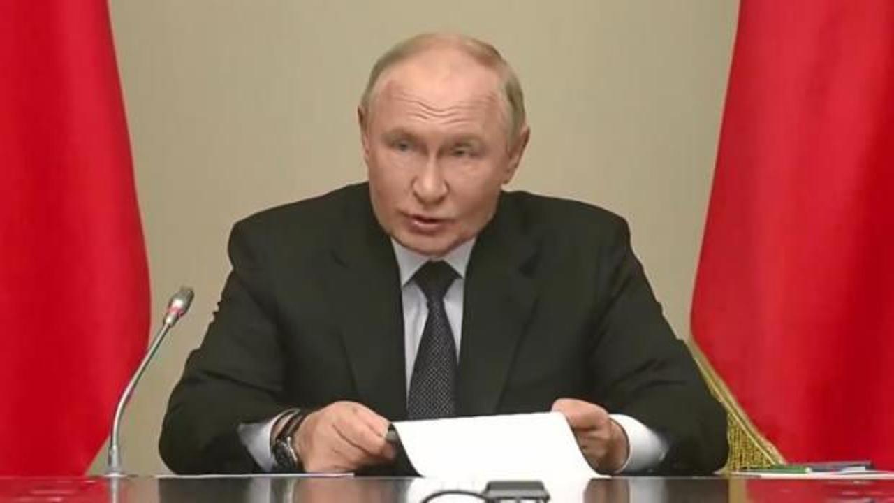 Putin: D&uuml;şman gece saldırı girişiminde bulundu