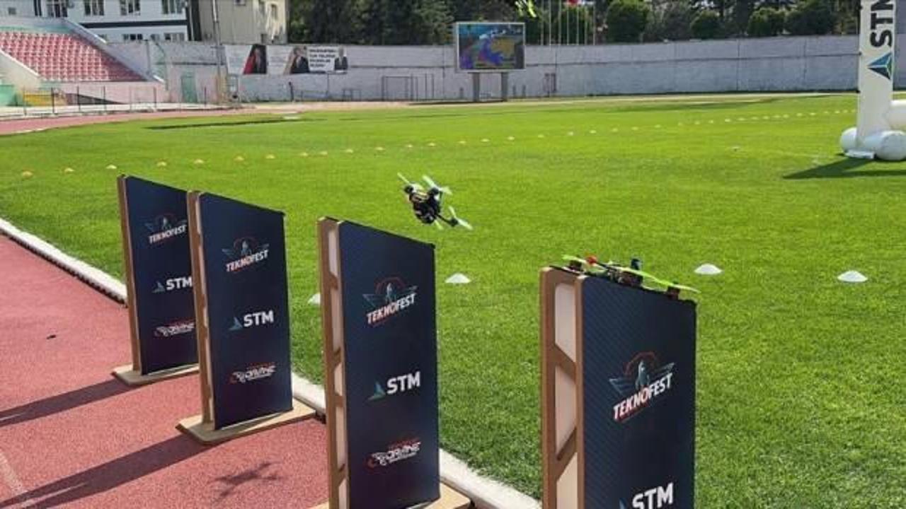 TEKNOFEST kapsamında d&uuml;zenlenen "Drone Şampiyonası"nın ilk etabı Isparta'da başladı
