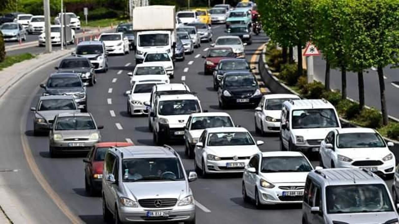 Trafiğe temmuzda 276 bin 615 taşıtın kaydı yapıldı