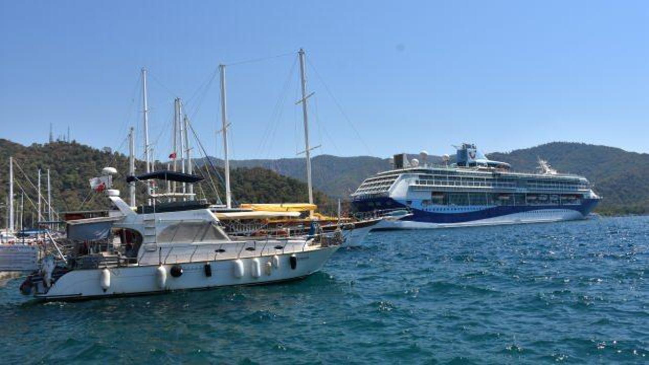 Yolcu gemisi Marella Discovery, "ana limanı" Marmaris'e geldi