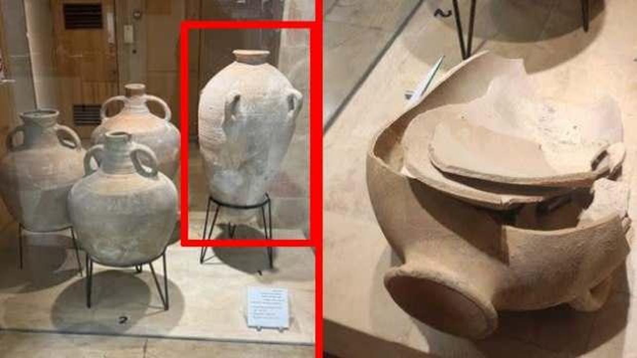 3 bin 500 yıllık tarihi eseri kırdı