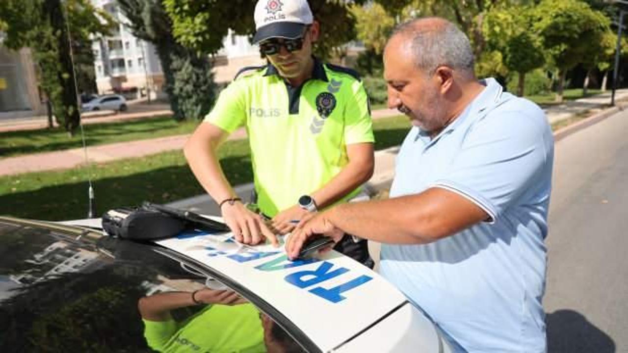  Cezanın şokuyla el frenini çekmeyi unuttu