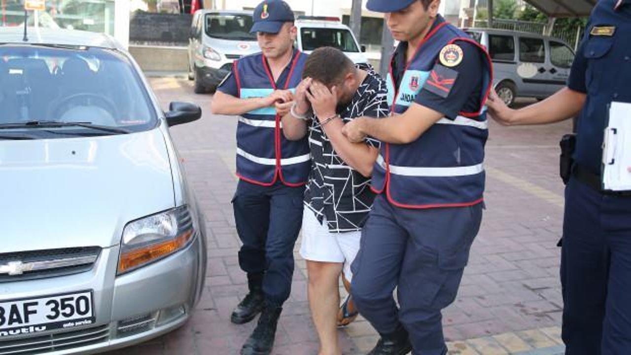 Alanya'da 5 farklı noktada yangın &ccedil;ıkaran zanlı tutuklandı