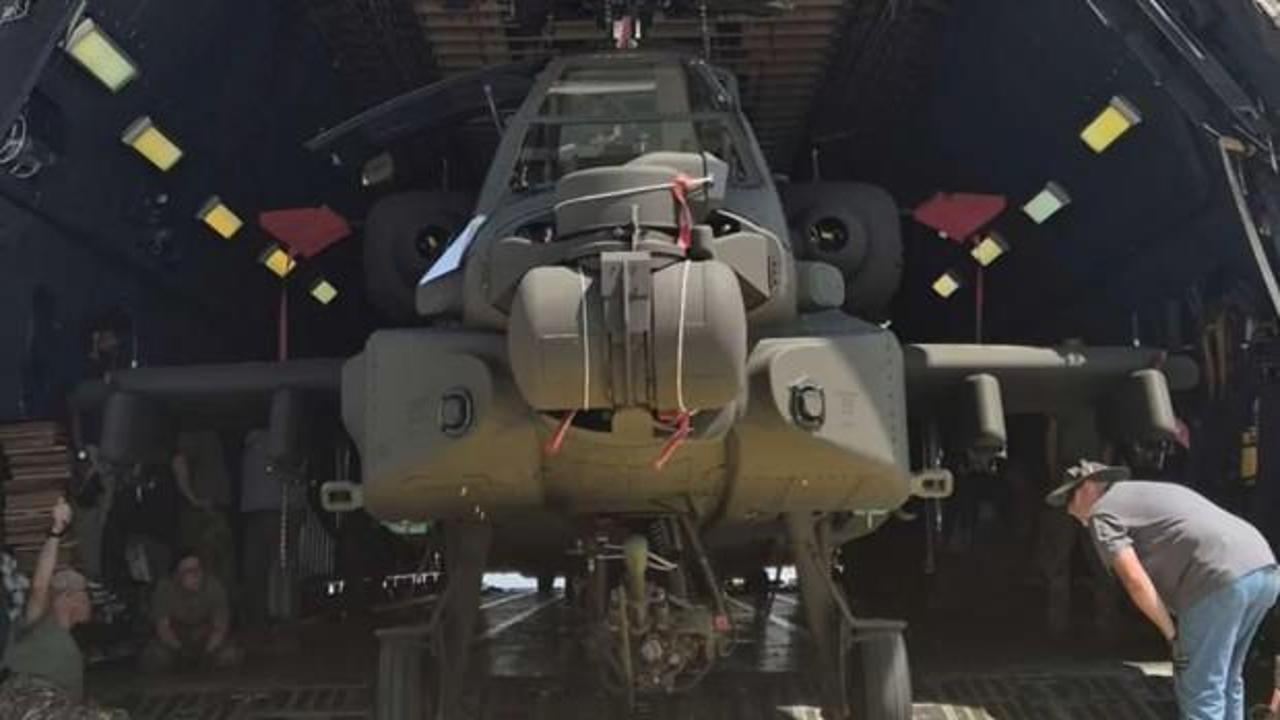 Birleşik Krallık’a AH-64E helikopteri teslim edildi