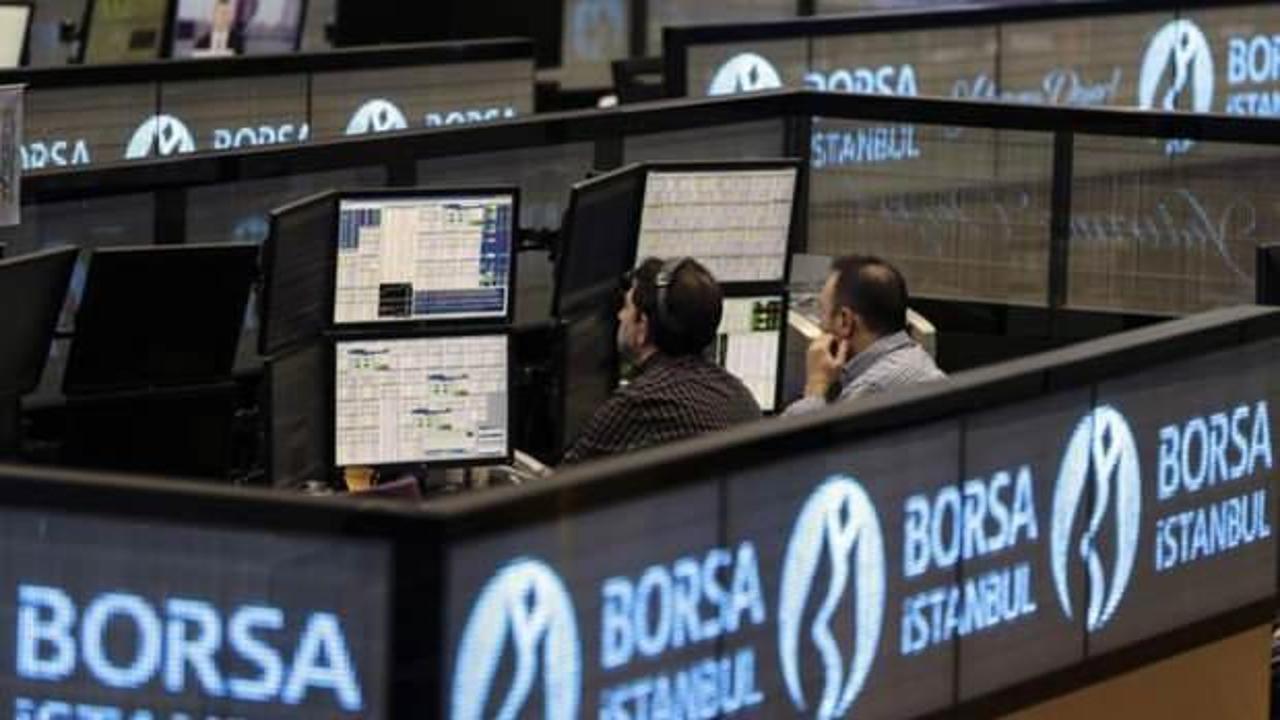 Borsa g&uuml;n&uuml;n ilk yarısında y&uuml;zde 0,20 geriledi