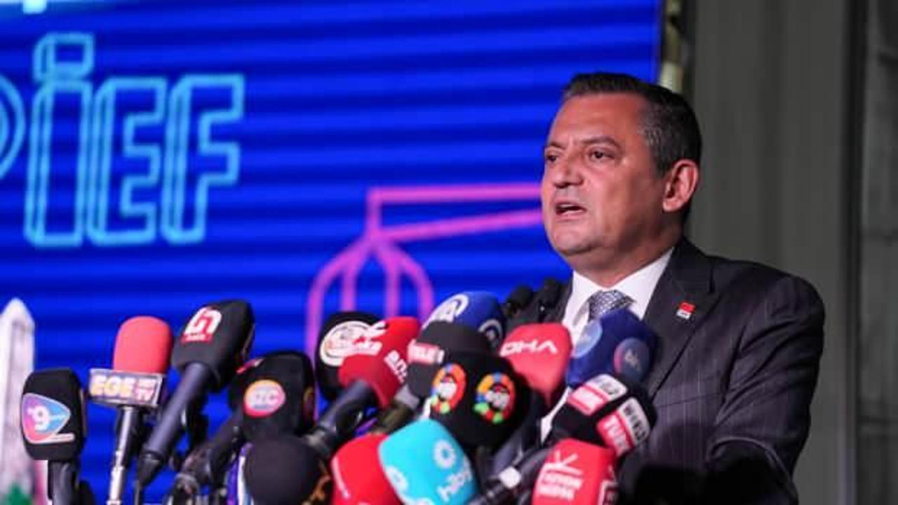 CHP Genel Başkanı Özgür Özel'den erken seçim çıkışı