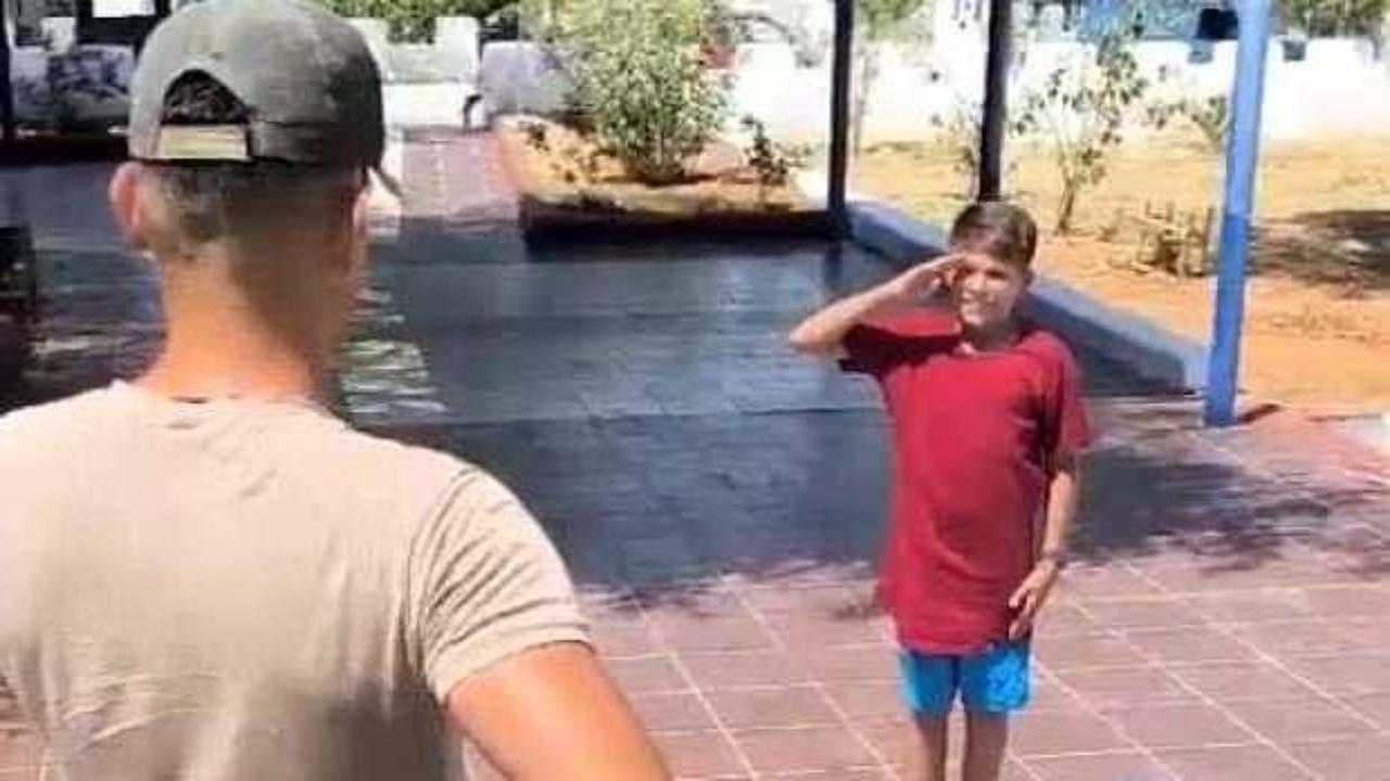 Gaziantep'te &ouml;ld&uuml;r&uuml;len Emir'in asker selamlama g&ouml;r&uuml;nt&uuml;leri ortaya &ccedil;ıktı