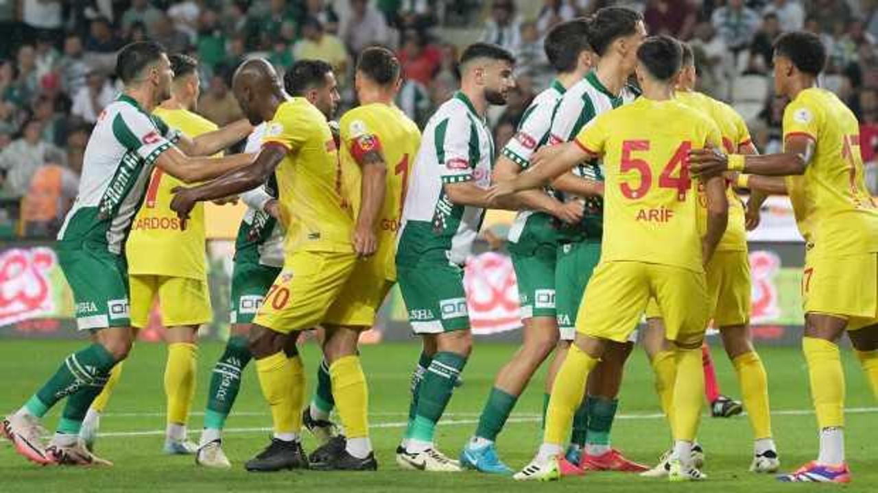 Kayserispor ilk puanını Konya'da aldı