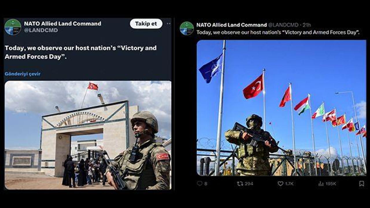 NATO, tepkiler sonrası 30 Ağustos mesajını g&uuml;ncelledi