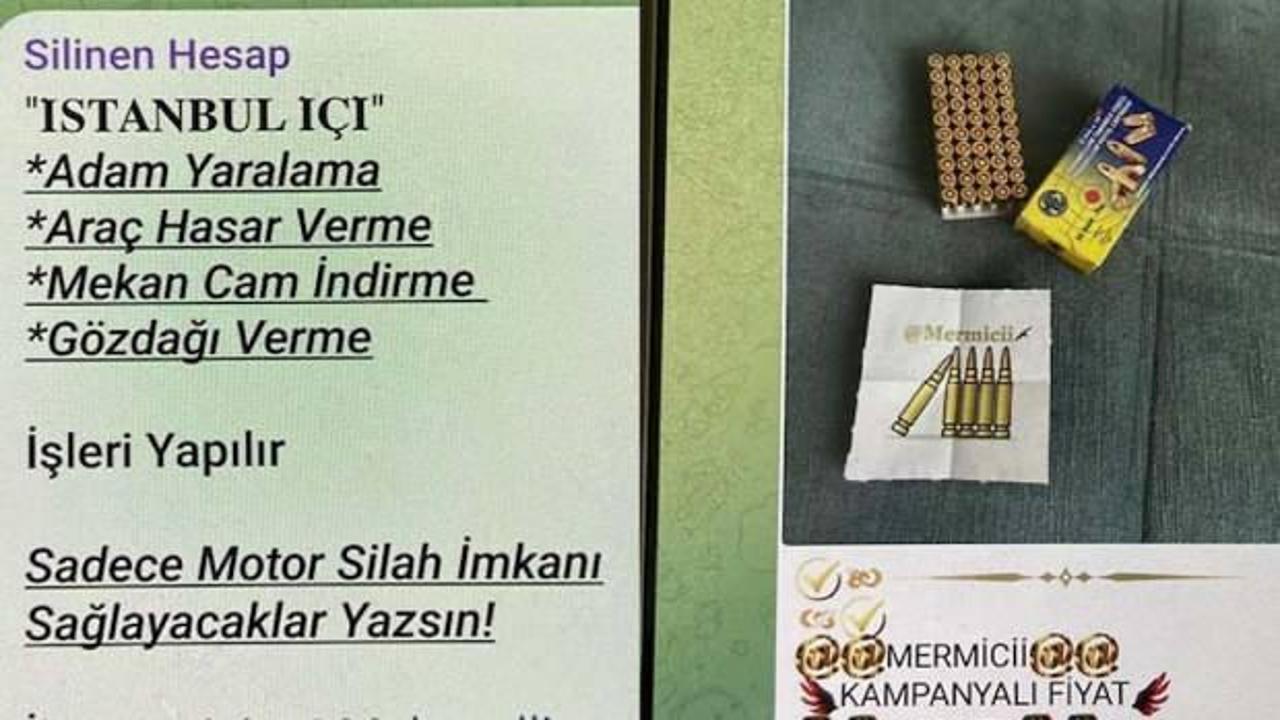 Online tetik&ccedil;i ilanı! Se&ccedil;, beğen, al: Cinayet 4 milyon, yaralama 120 bin, g&ouml;zdağı 40 bin