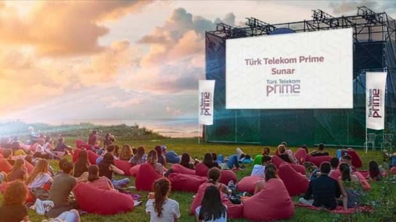 Türk Telekom Prime'ın açık hava sineması gösterimleri sona erdi