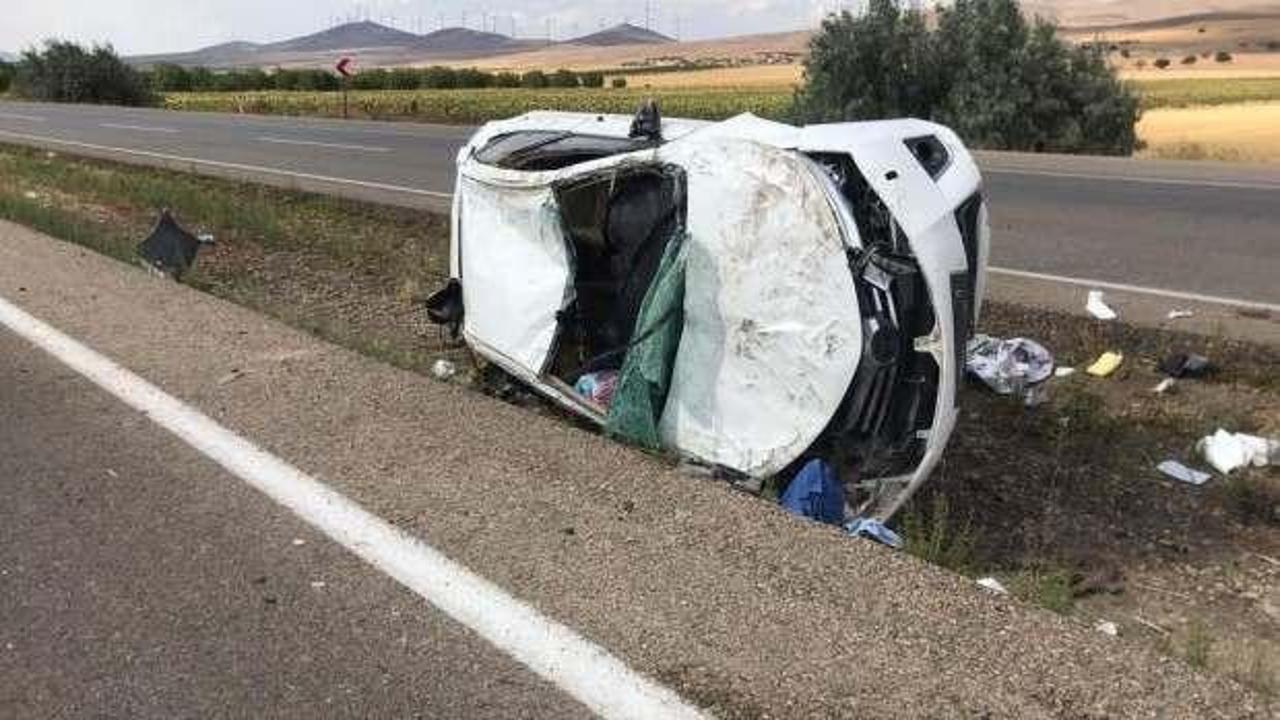 Kırşehir’deki trafik kazası: 5 kişi yaralandı