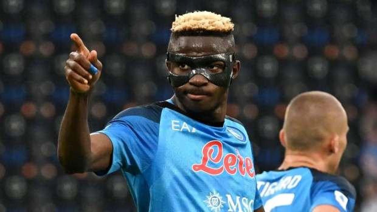 Napoli'den Osimhen açıklaması! Sözleşmesi uzatıldı