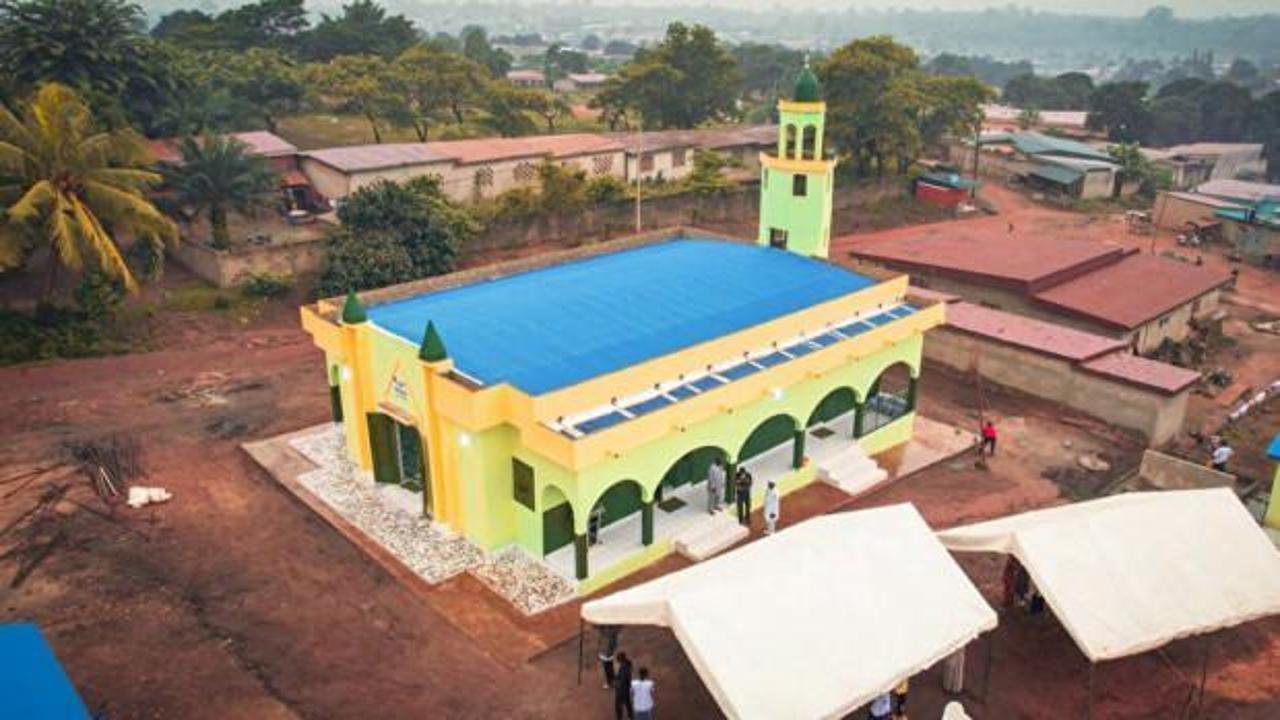 İDDEF, Fildişi Sahili'nde cami inşa etti