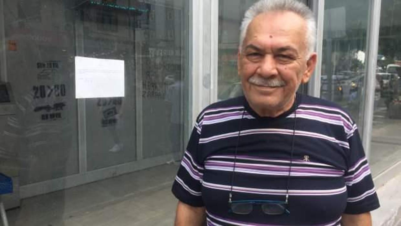 İlanı g&ouml;ren vatandaş şaşkın