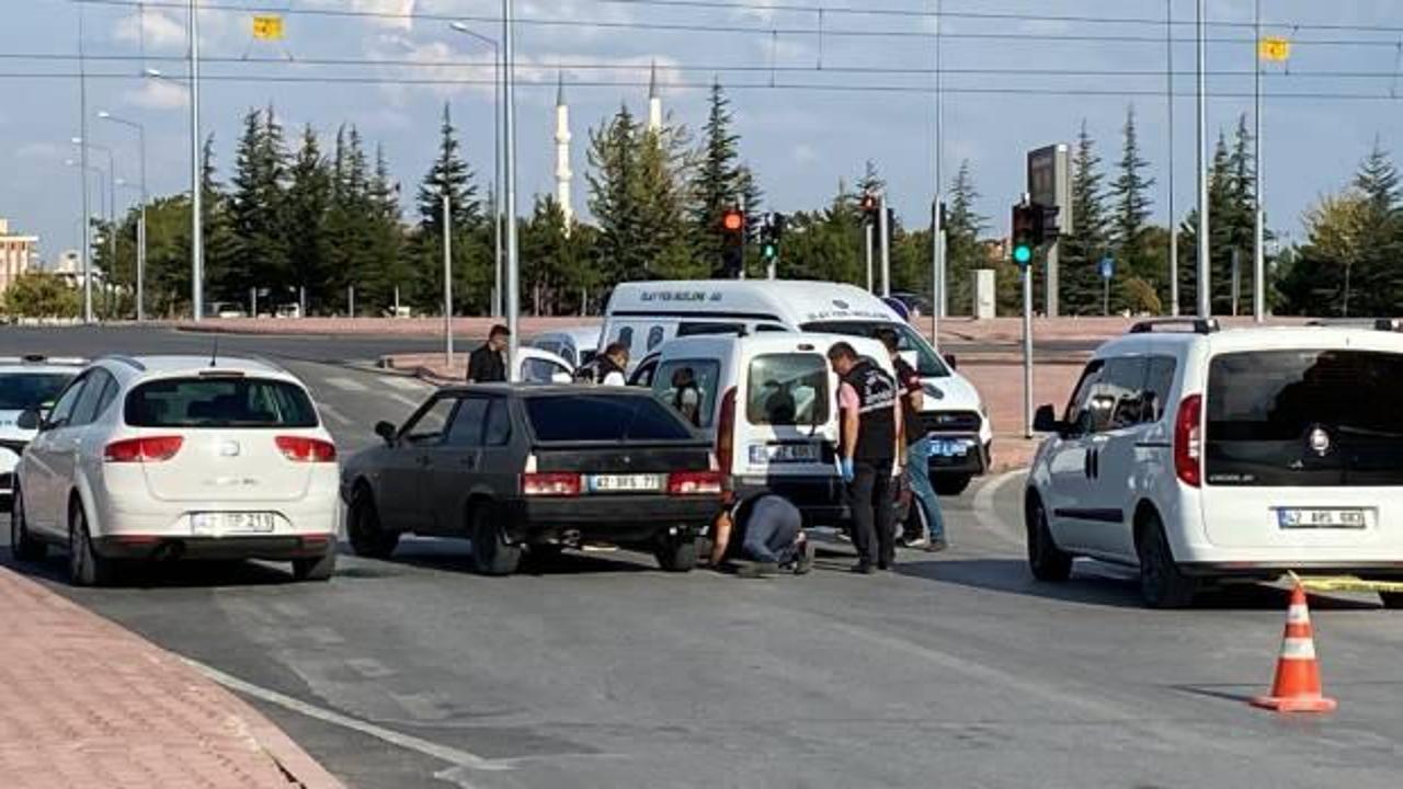 Konya'da polislere silahlı saldırı! 2 polis yaralandı!