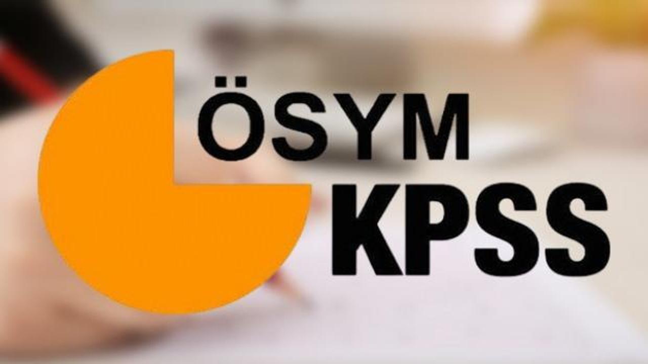 KPSS ortaöğretim sınavı ne zaman yapılacak? Sınav yerleri belli oldu mu?