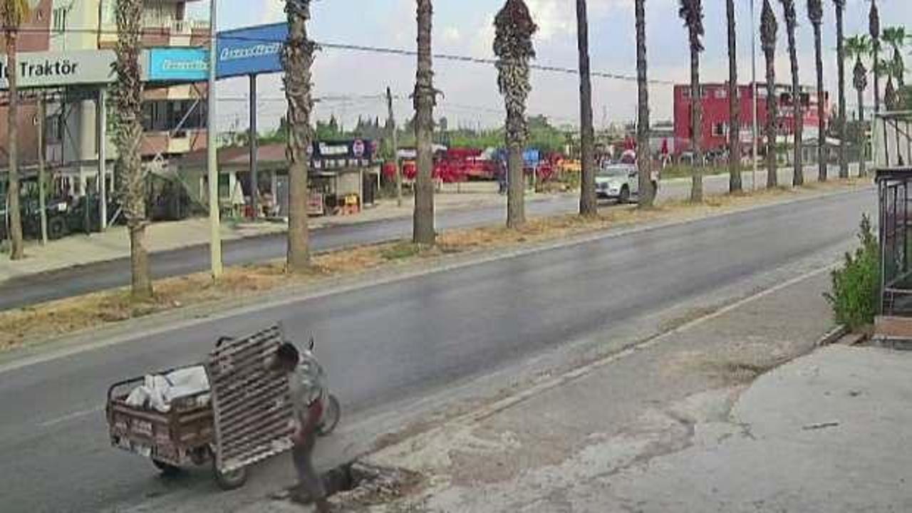 Önce sağını solunu kolaçan etti sonra mazgalı böyle çaldı