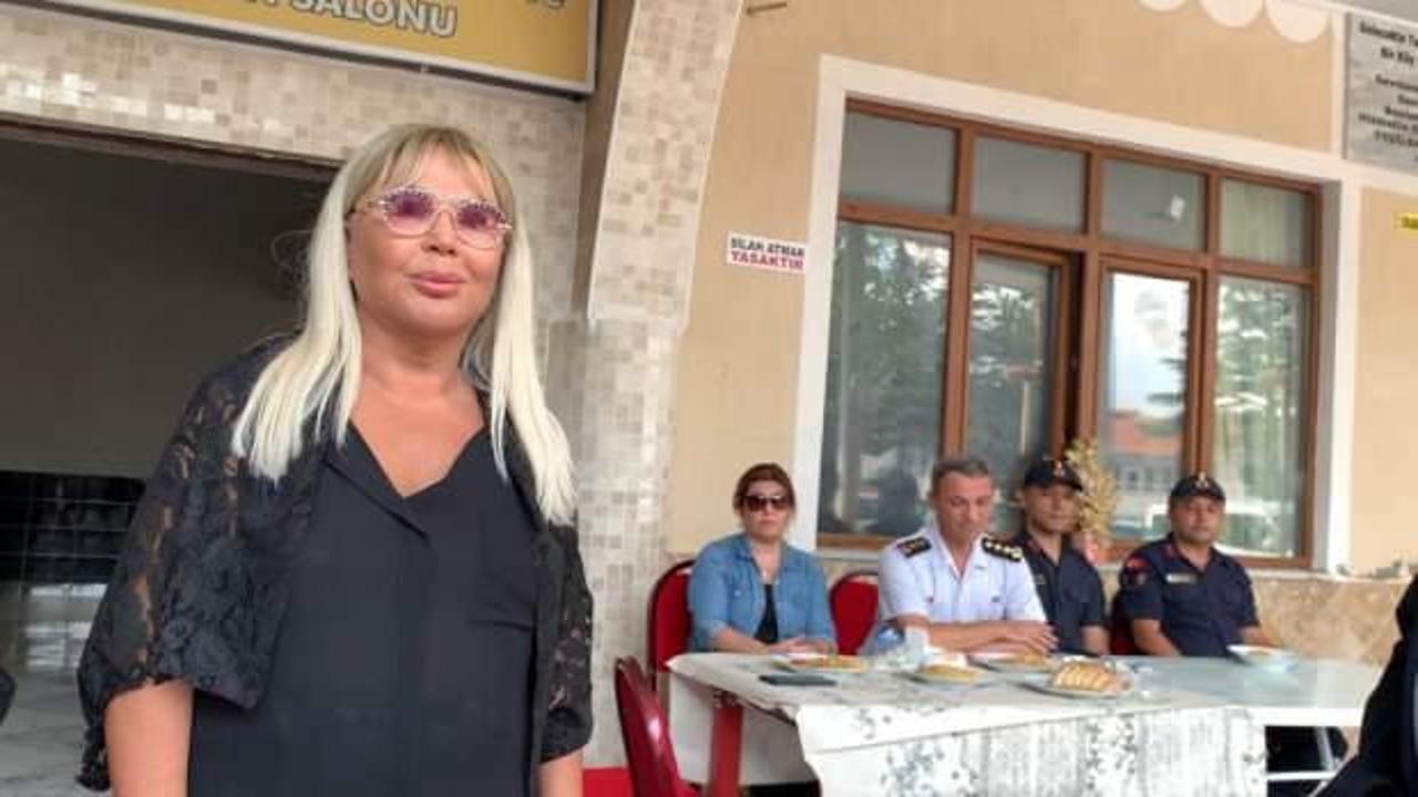 Safiye Soyman, Yeşilbaşk&ouml;y'de oğlunun anısına mevlit okuttu