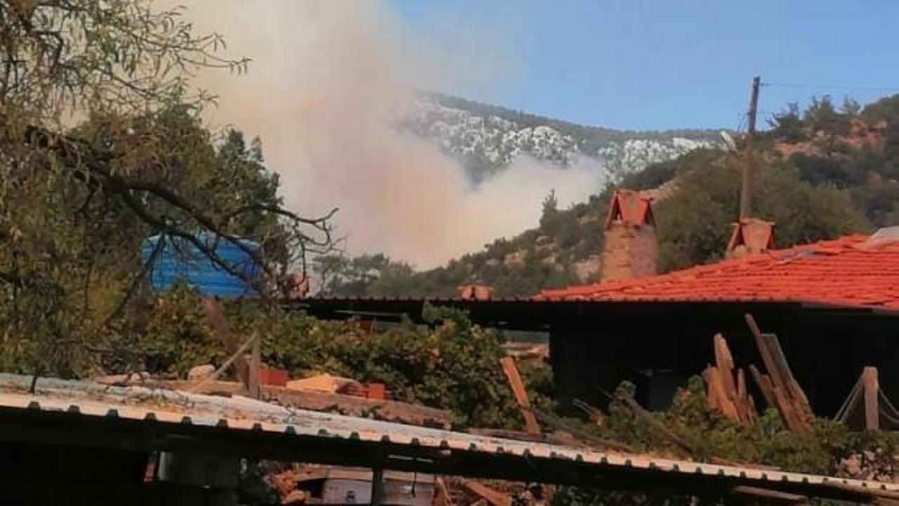 Son dakika: Muğla ve Antalya'da orman yangını!