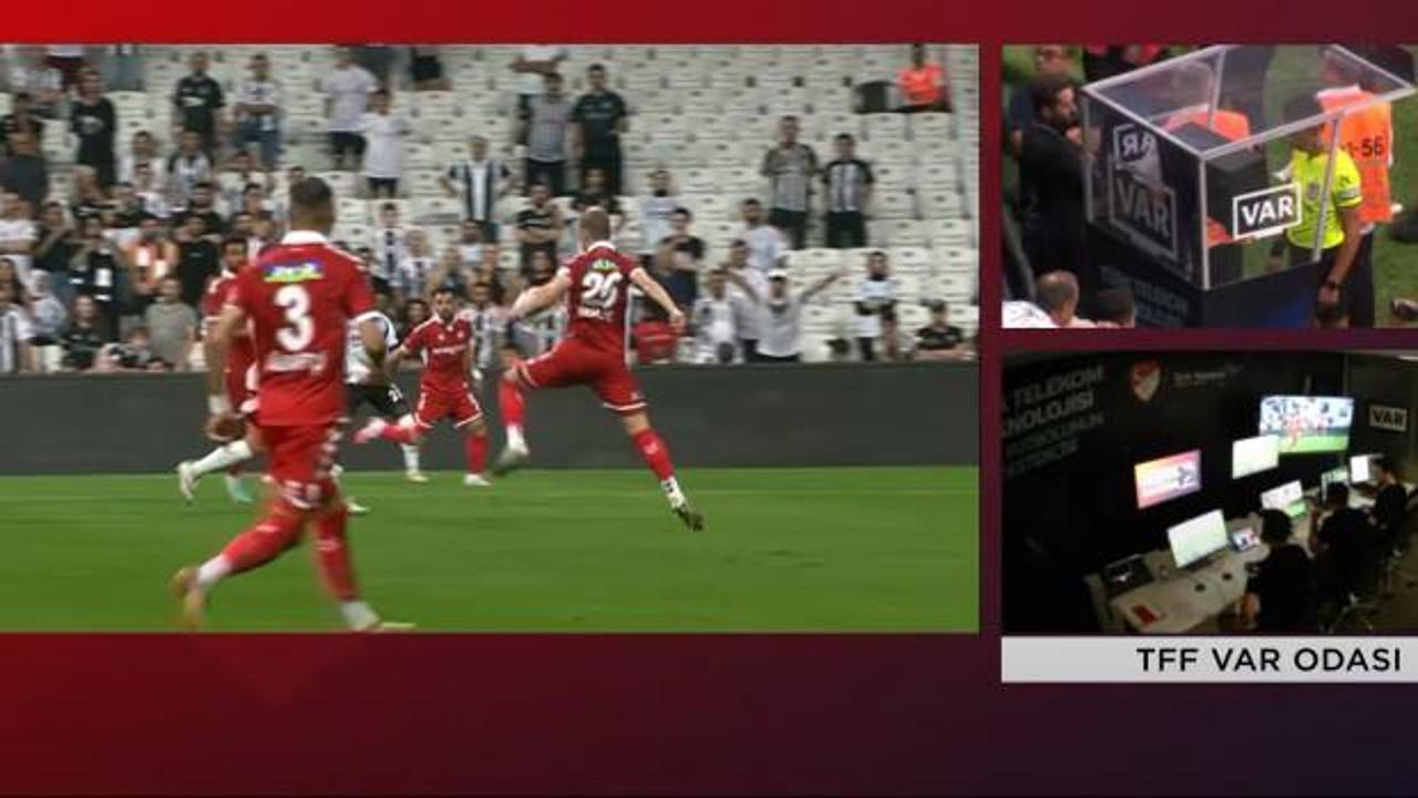 S&uuml;per Lig'de haftanın VAR kayıtları a&ccedil;ıklandı