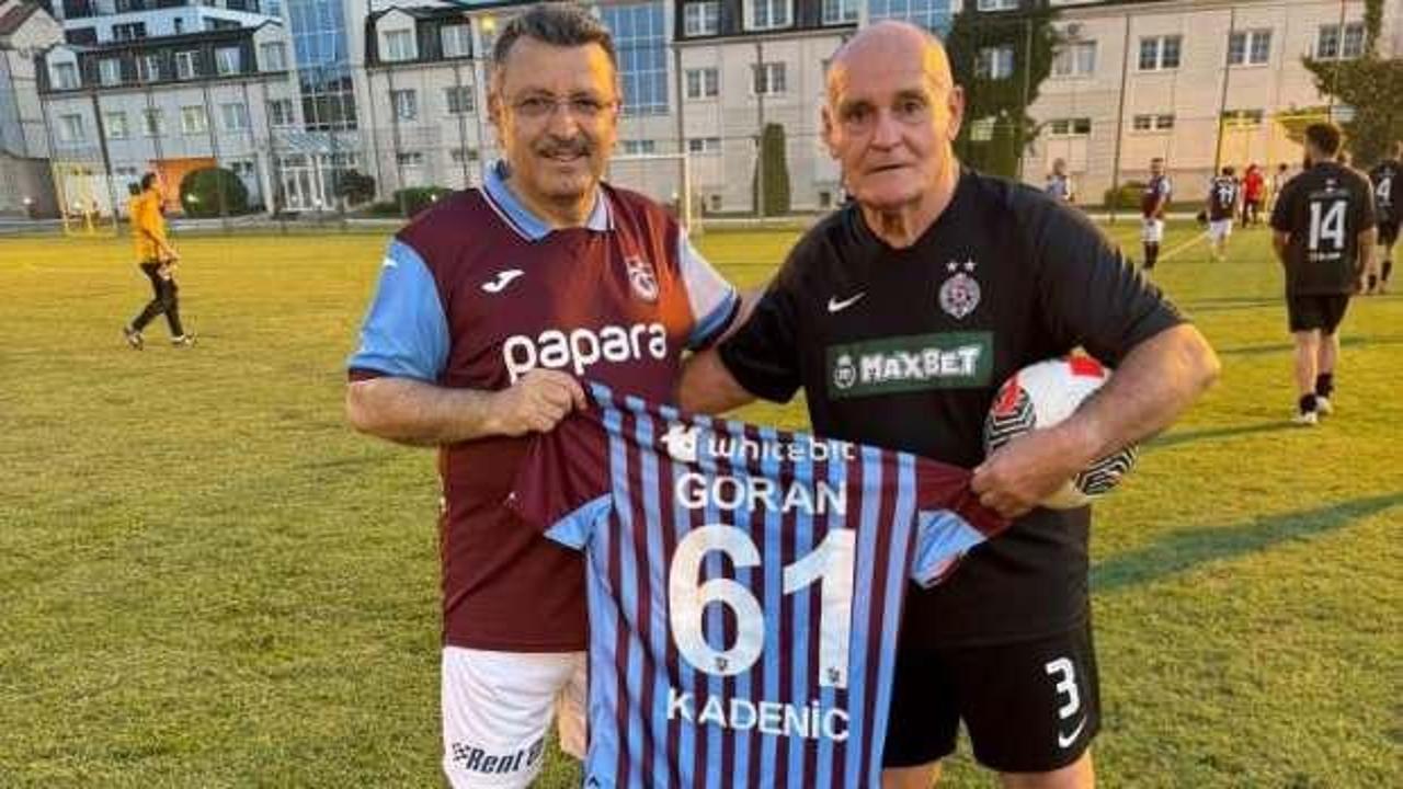 Trabzon ve Partizan Jesic için sahaya çıktı