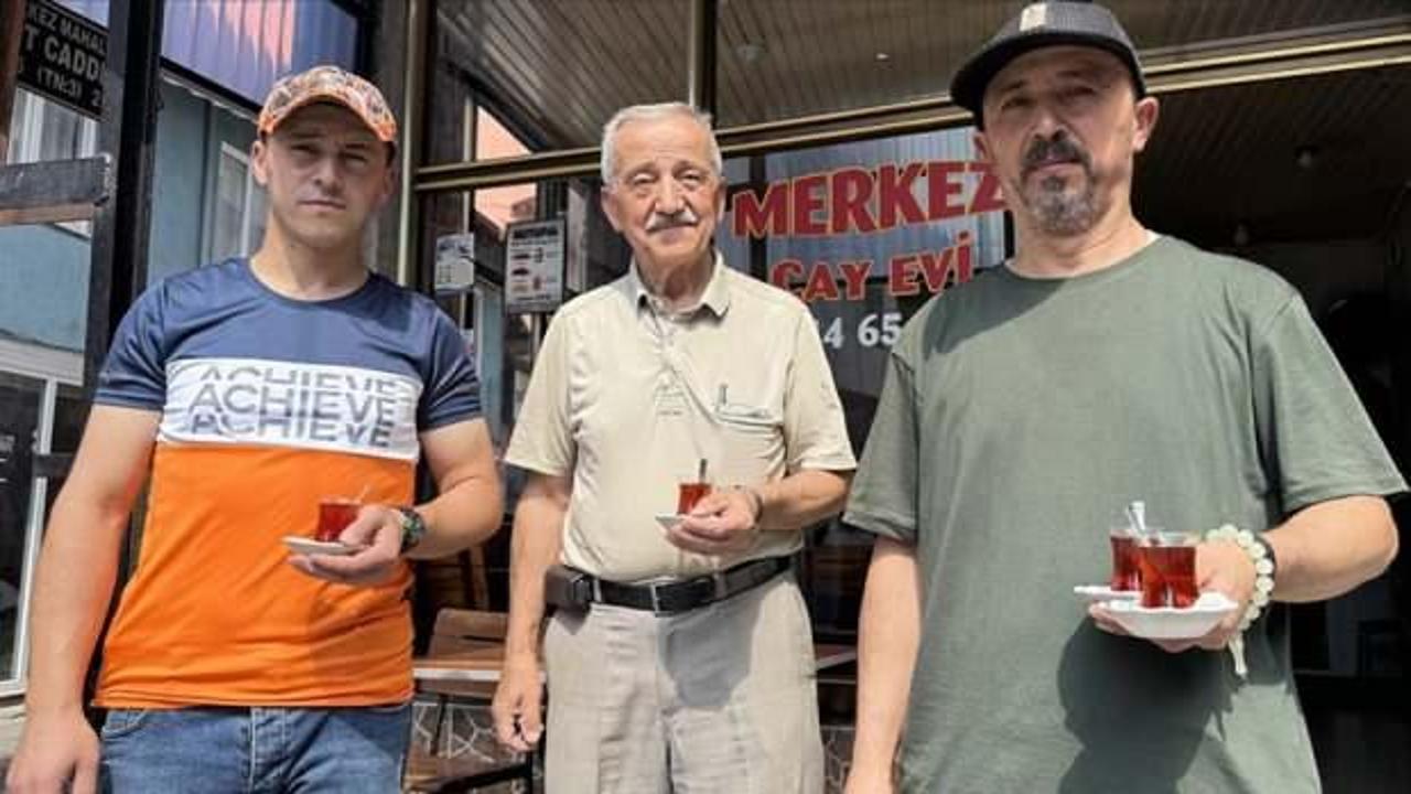 118 yıllık çay ocağını 3 kuşak bir arada işletiyor
