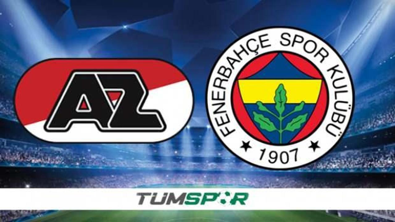 AZ Alkmaar- Fenerbahçe maçı ne zaman? FB- AZ Alkmaar maçı şifresiz mi?