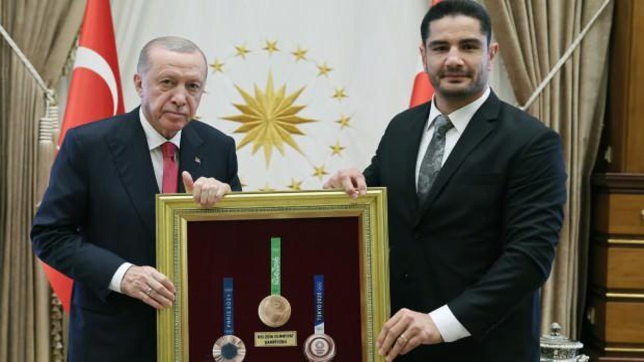 Cumhurbaşkanı Erdoğan, Taha Akgül'ü kabul etti