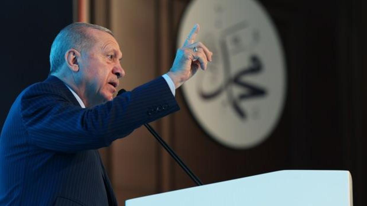 Cumhurbaşkanı Erdoğan'da Mevlid Kandili mesajı
