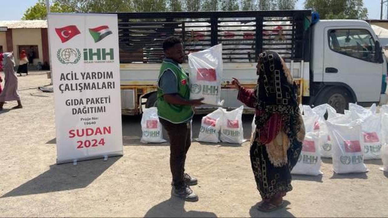 İHH'dan Sudan'ın 3 farklı şehrinde binlerce kişiye destek