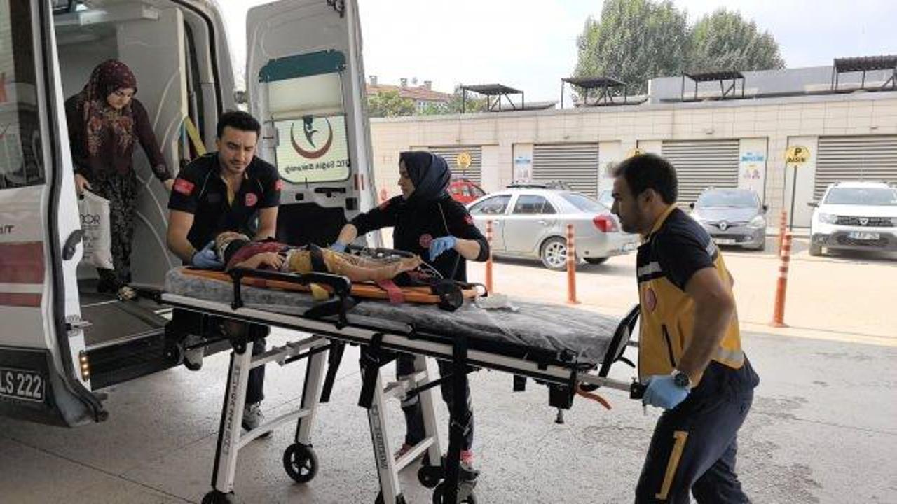 İkinci kattan d&uuml;şen bebek ağır yaralı 