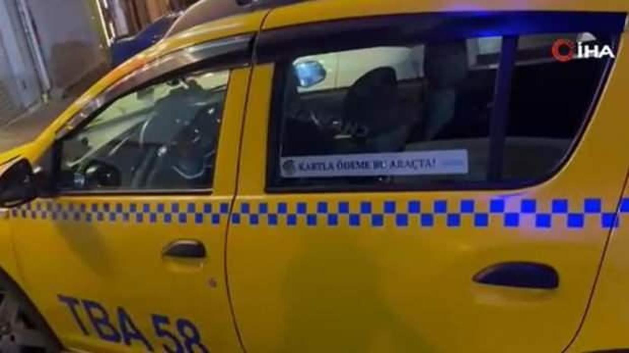 İstanbul'da 25 bin liralık taksi ücreti polisi harekete geçirdi!