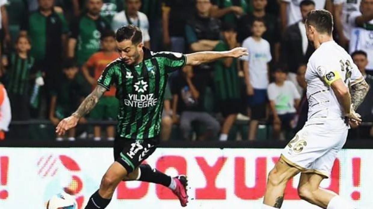 Manisa FK, Kocaeli engelini 2 golle aştı