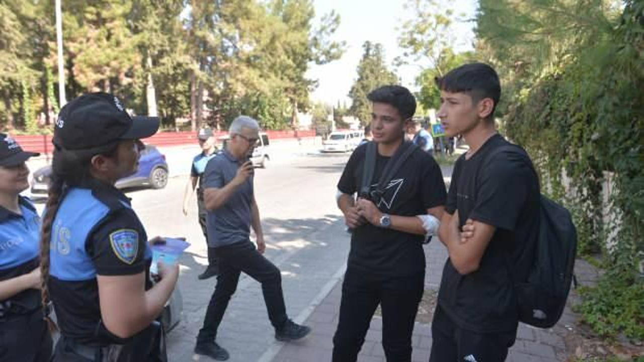 Okuldan ka&ccedil;an &ouml;ğrenciden komik savunma