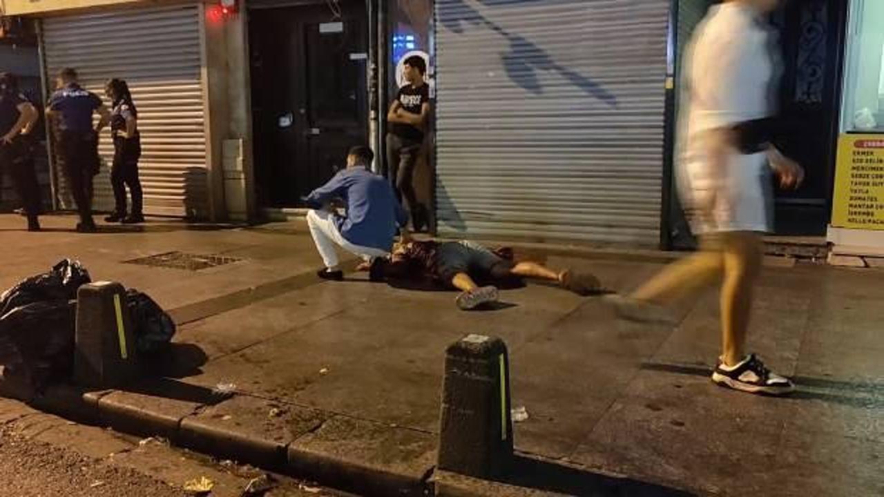 Şişli&rsquo;de Mısırlı iki grup arasında bı&ccedil;aklı kavga: 1&rsquo;i ağır 2 yaralı