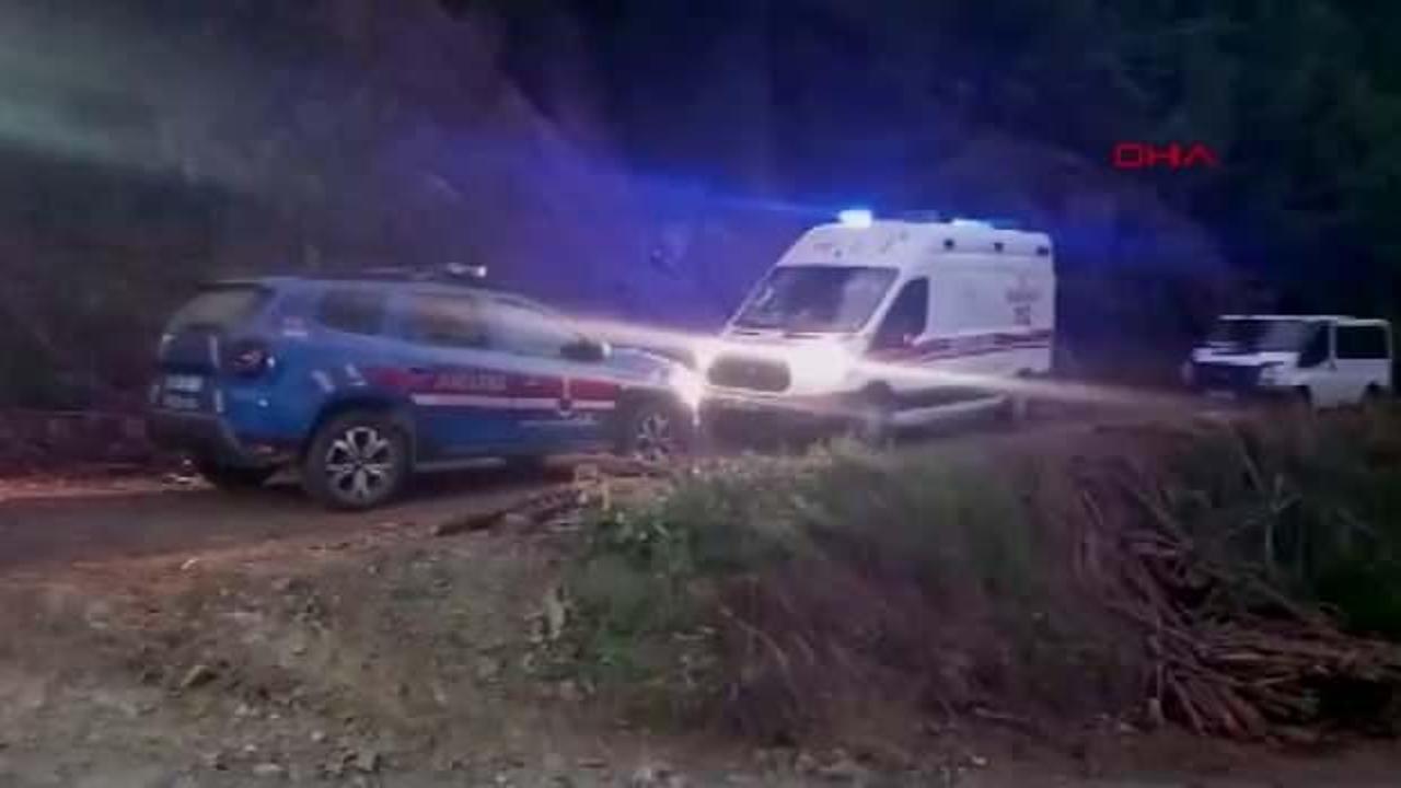 Uçuruma düştü, 5 saatte kurtarıldı