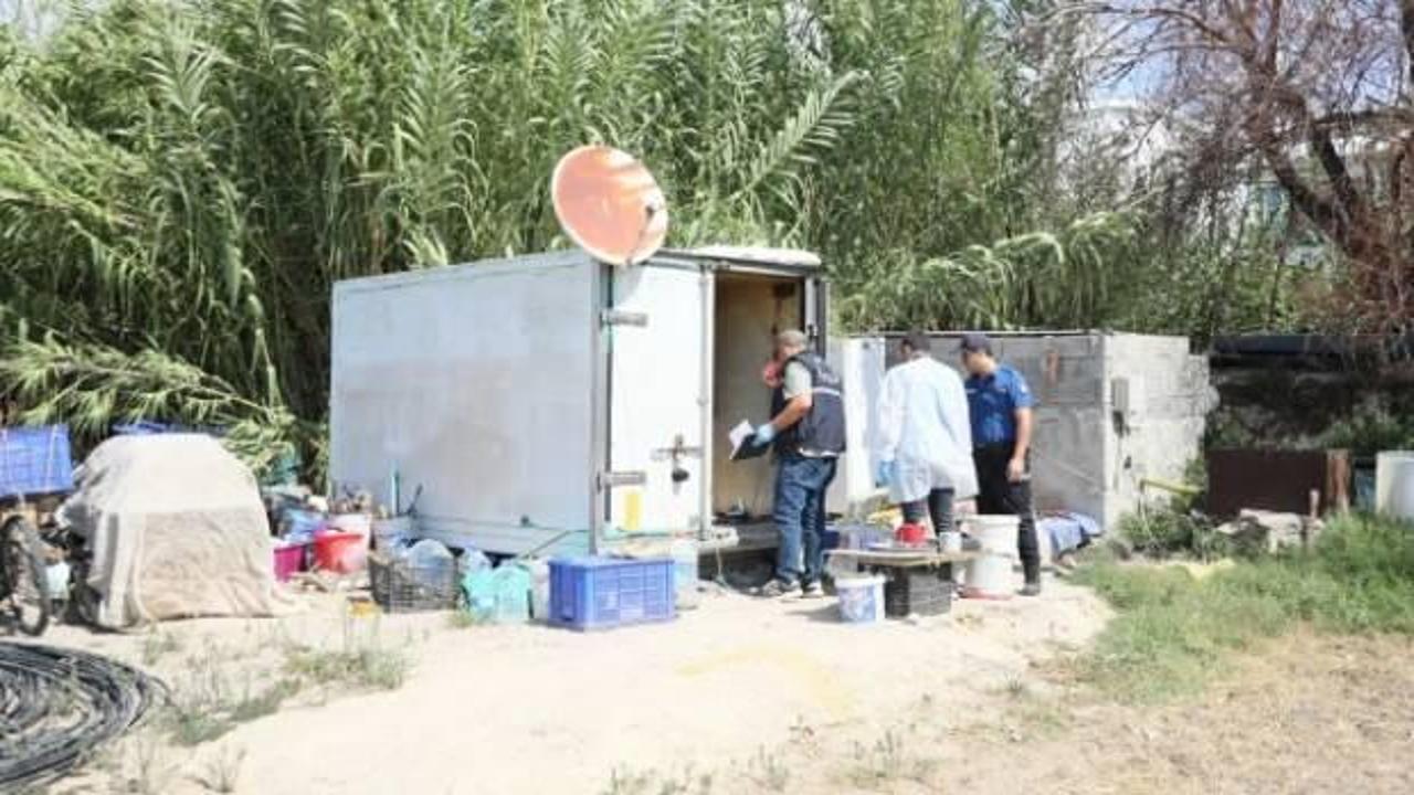 Yalnız yaşadığı konteynerde &ouml;l&uuml; bulundu